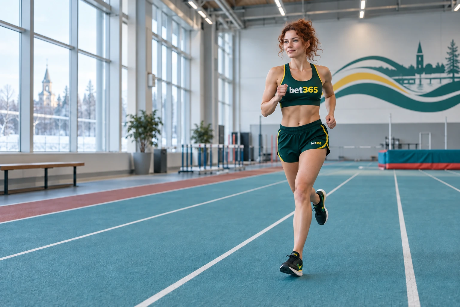 bet365 runner in sports kit in Finland